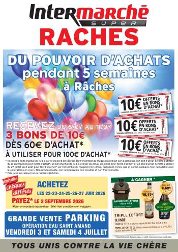 Catalogue Intermarché Super - 29/06/2026 - 05/07/2026.