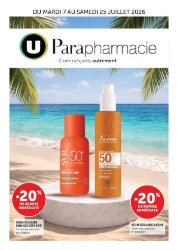 Catalogue Magasins U - 07/07/2026 - 25/07/2026.