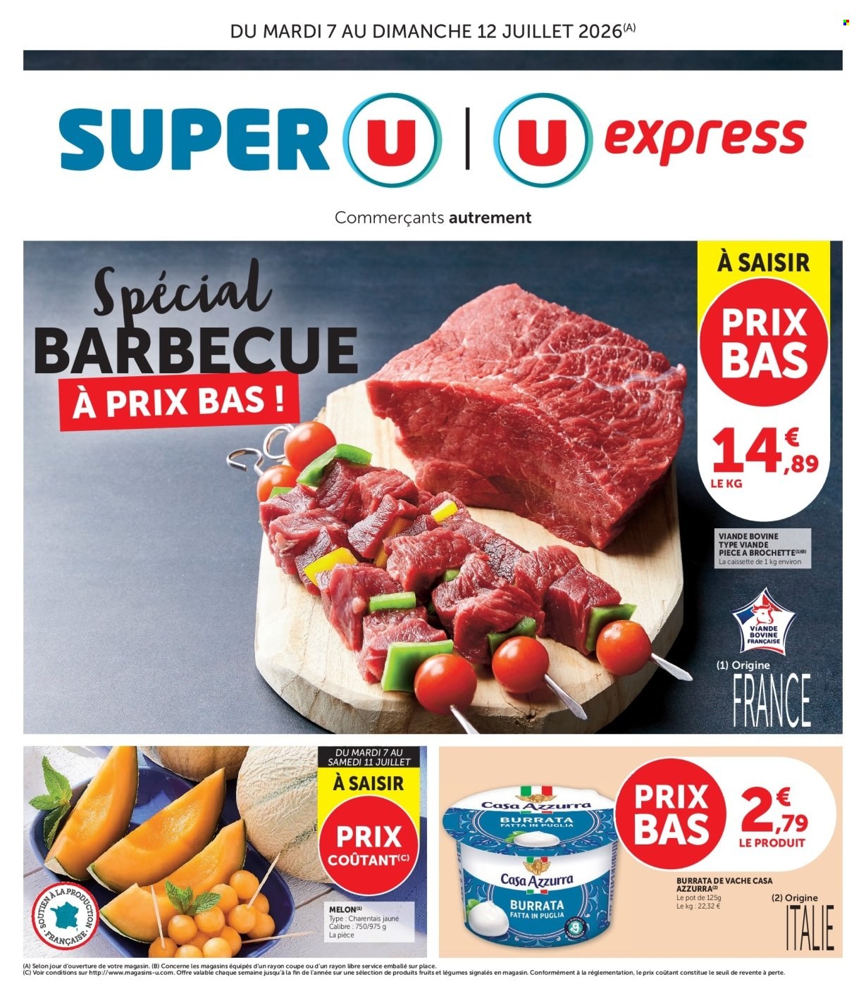 Catalogue Magasins U - 07/07/2026 - 12/07/2026. Page 1