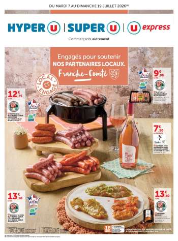 Catalogue Magasins U - 07/07/2026 - 19/07/2026.