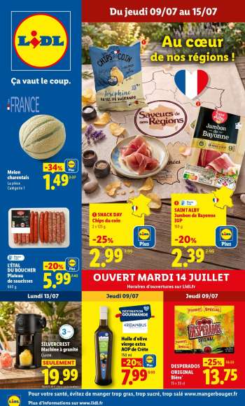 Catalogue Lidl - 09/07/2026 - 15/07/2026.