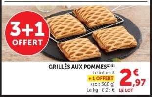 GRILLÉS AUX POMMES