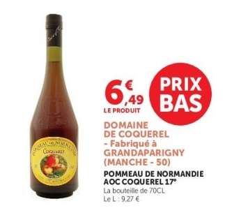 Pommeau de Normandie AOC Coquerel 17°