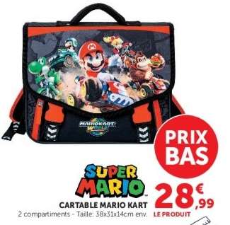 Cartable Mario Kart