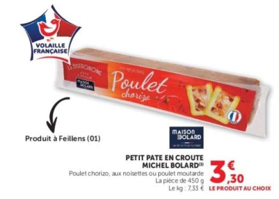PETIT PATE EN CROUTE MICHEL BOLARD