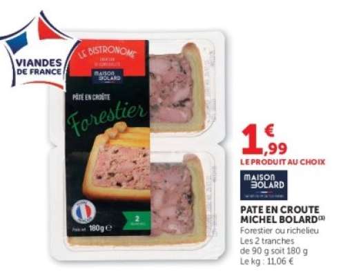 PATE EN CROUTE MICHEL BOLARD