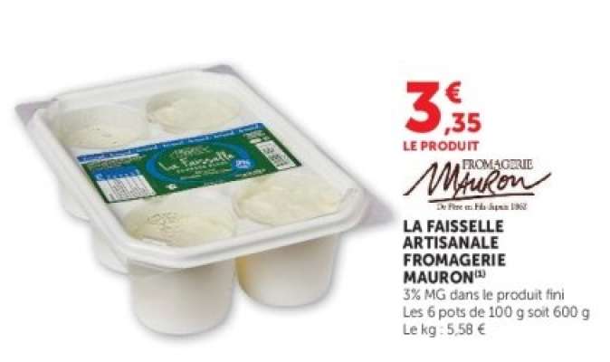 LA FAISSELLE ARTISANALE FROMAGERIE MAURON