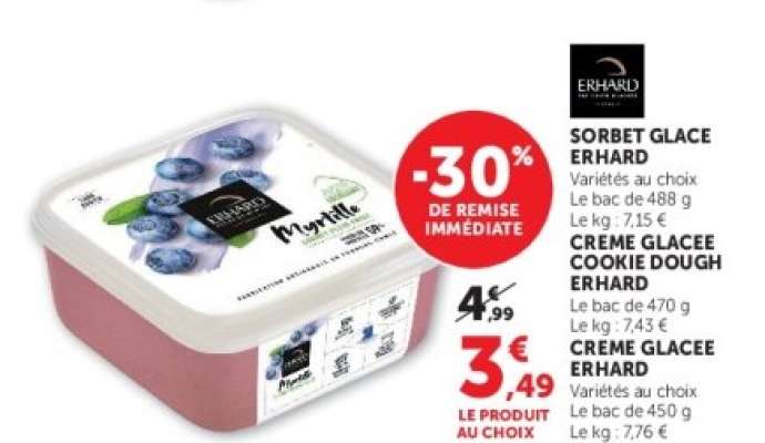 SORBET GLACE ERHARD