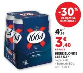 BIERE BLONDE 1664 5,5°