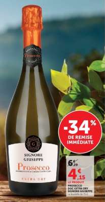Prosecco DOC Extra Dry Signore Giuseppe