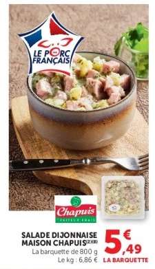 SALADE DIJONNAISE MAISON CHAPUIS
