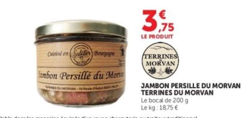 JAMBON PERSILLÉ DU MORVAN