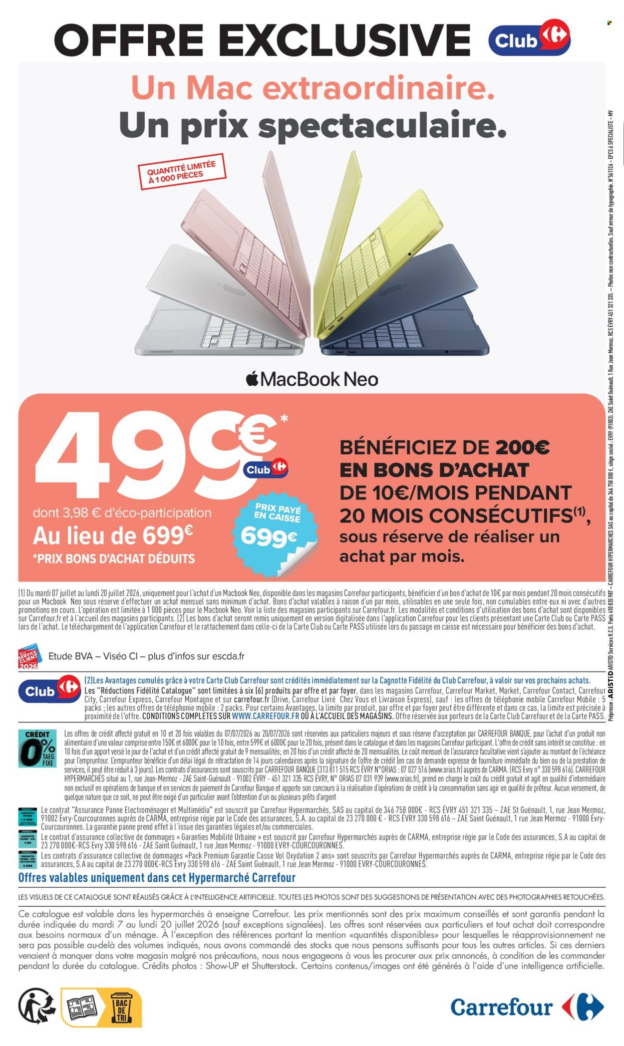 Catalogue Carrefour Hypermarchés - 07/07/2026 - 20/07/2026. Page 22