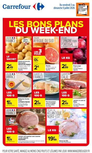 Catalogue Carrefour Hypermarchés - 03/07/2026 - 05/07/2026.