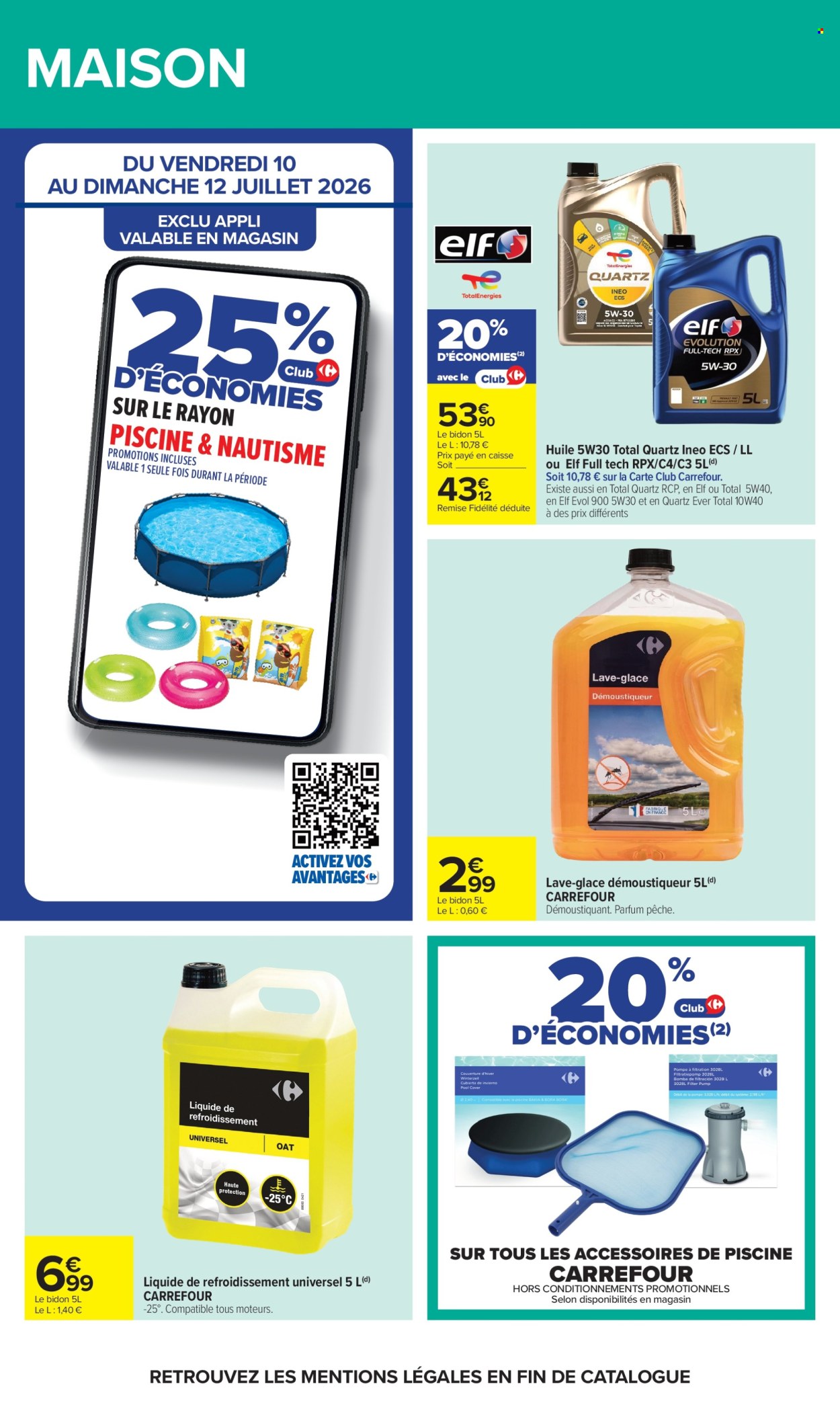 Catalogue Carrefour Hypermarchés - 07/07/2026 - 20/07/2026. Page 73
