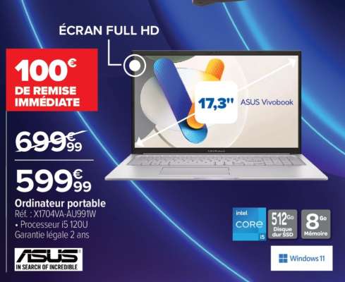 Ordinateur portable ASUS Vivobook