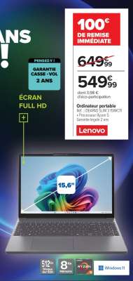 Ordinateur portable Lenovo