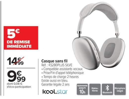 Casque sans fil