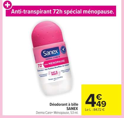 Déodorant à bille SANEX