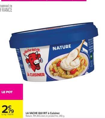 LA VACHE QUI RIT à Cuisiner