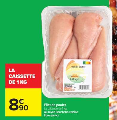 FILET DE POULET