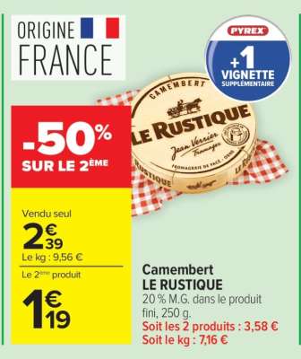 Camembert Le Rustique