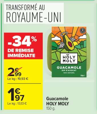 Guacamole HOLY MOLY