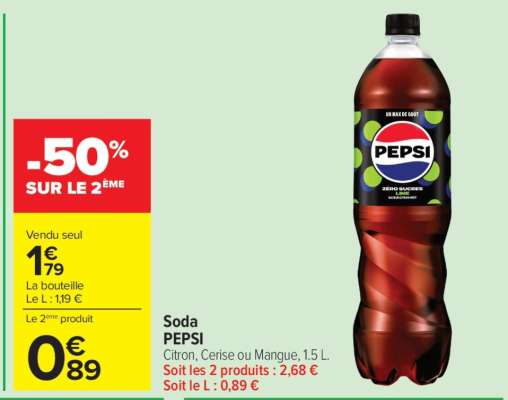 Soda 'Pepsi'