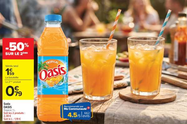 Soda OASIS Tropical