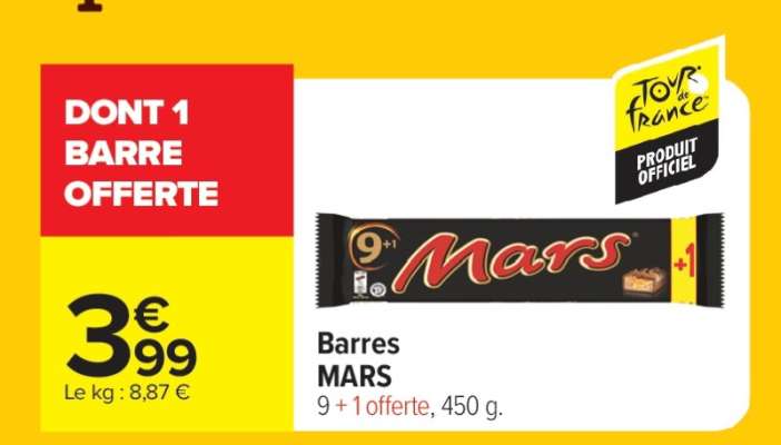 Barres MARS