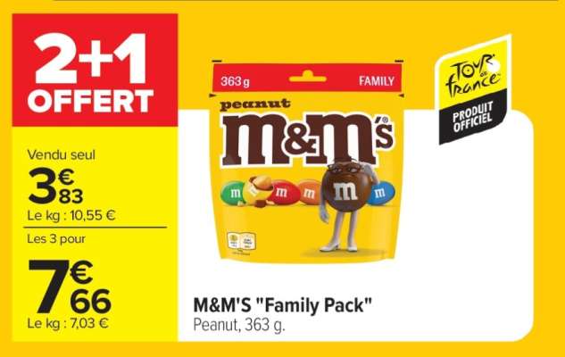 M&M's "Family Pack"