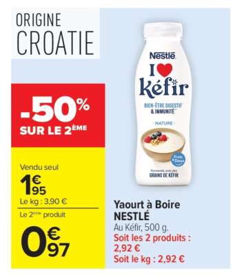 Yaourt à Boire NESTLÉ