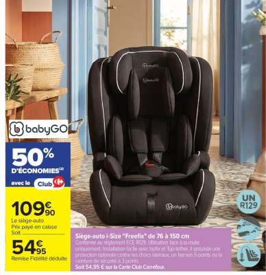 Siège-auto i-Size 'Freefix'