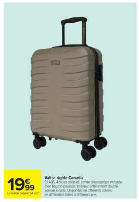 Valise rigide Canada