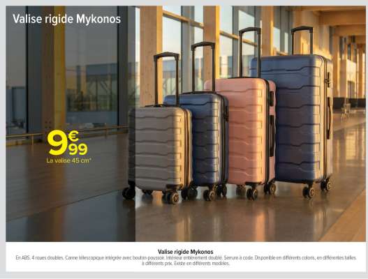 Valise rigide Mykonos