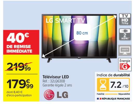 Téléviseur LED