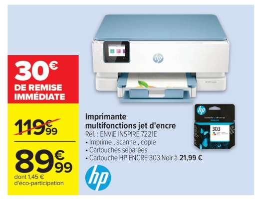 Imprimante multifonctions jet d'encre