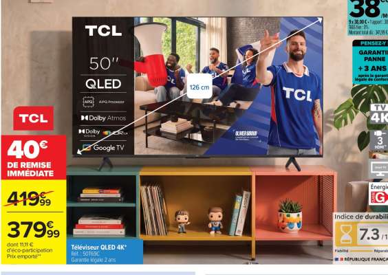 TCL 50'' QLED