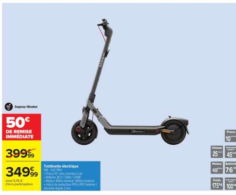 Trottinette électrique