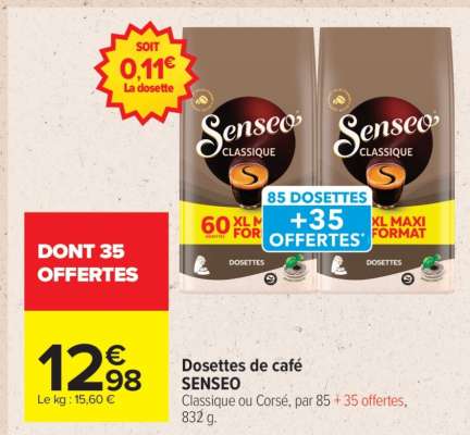 Dosettes De Café Senseo