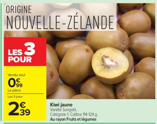 Kiwi jaune