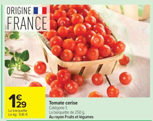 Tomate cerise