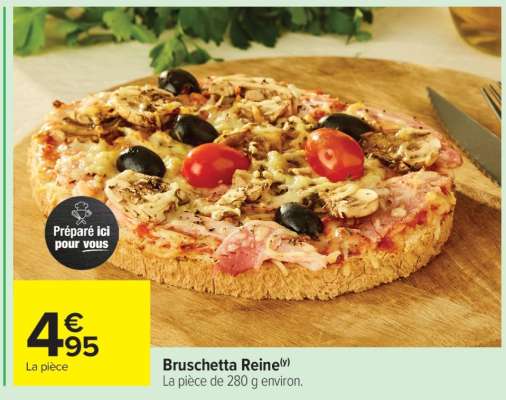 Bruschetta reine