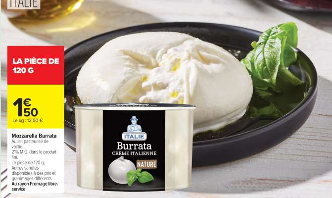 Mozzarella Burrata