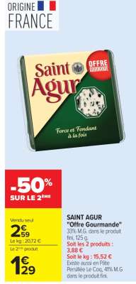 SAINT AGUR "Offre Gourmande"
