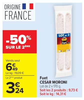 Fuet Cesar Moroni