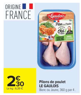 Pilons De Poulet Le Gaulois