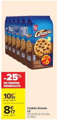 Cookies Granola LU