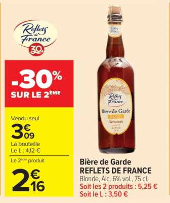 Bière de Garde REFLETS DE FRANCE