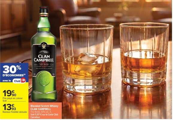CLAN CAMPBELL Blended Scotch Whisky